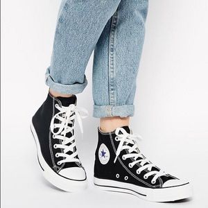 Black High Top Converse